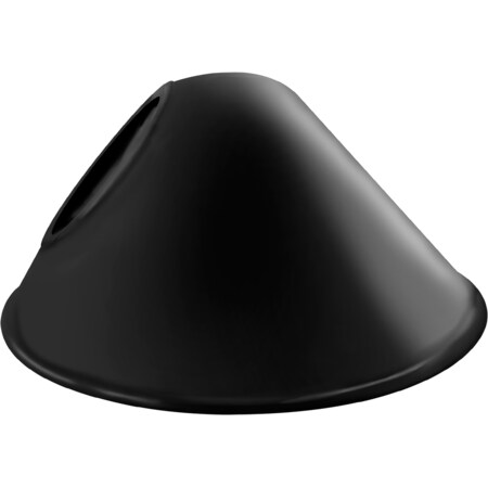Rab ANGLED CONE SHADE FOR GNLED GOOSENECK BLACK GSACB